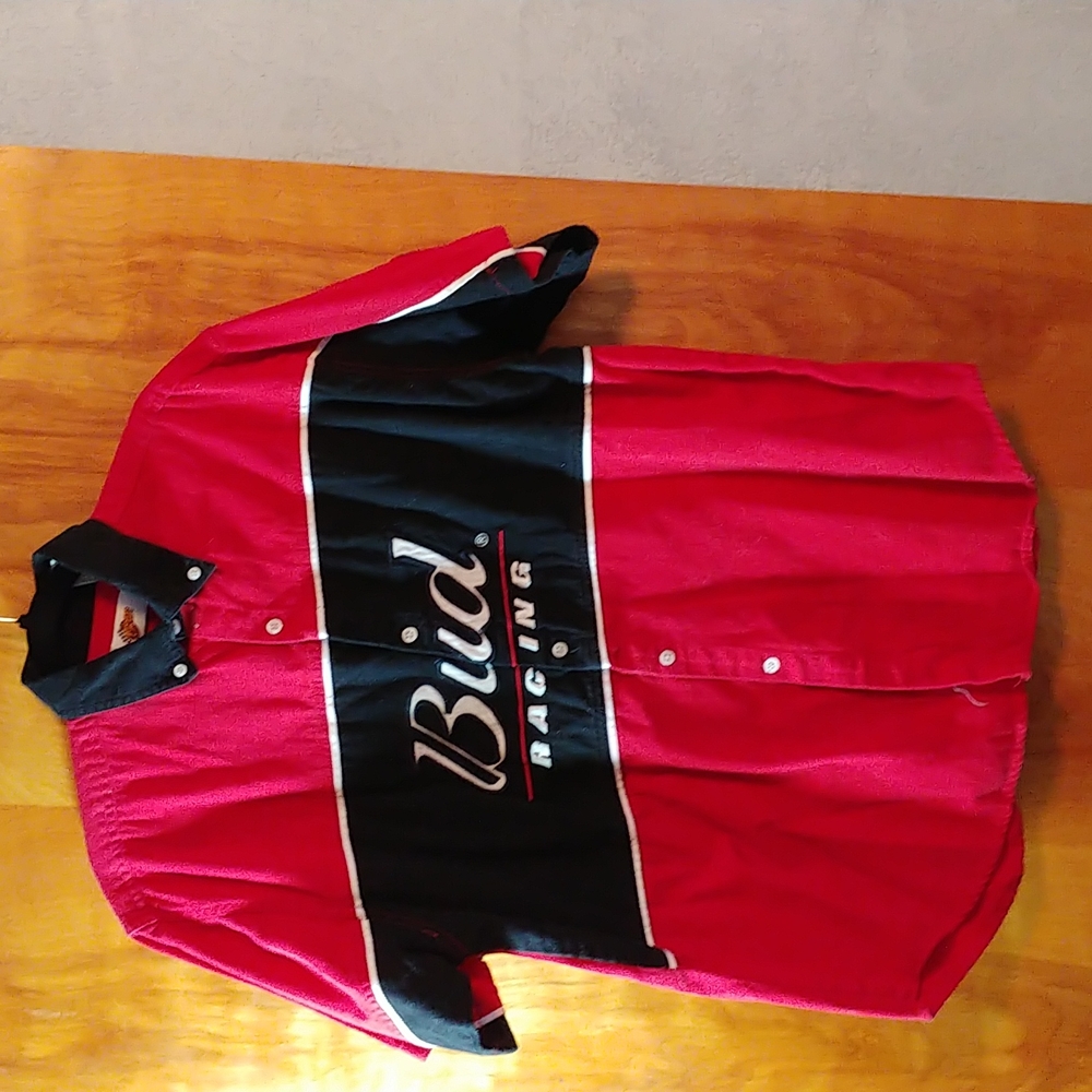 Vintage Dale Jr Bud Racing Shirt Winners Circle